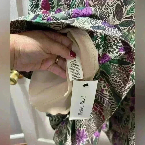 Anna Sui Strapless Sleeveless Dress - Picture 6 of 7